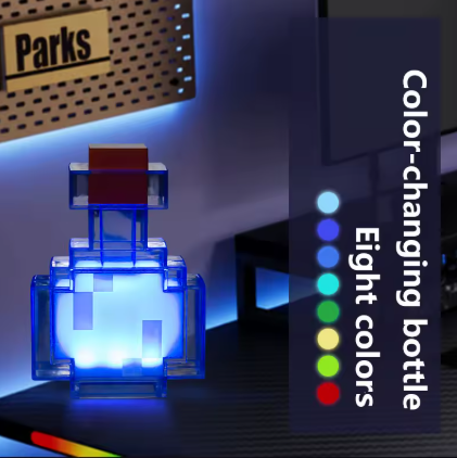 Pixel style potion bottle