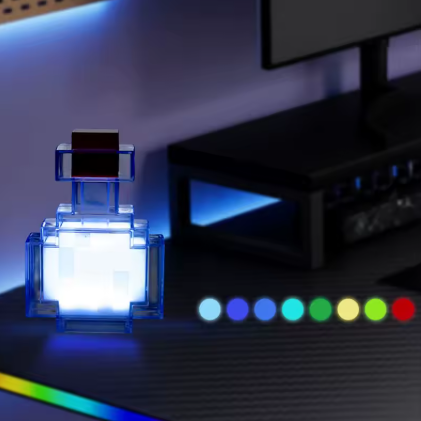 Pixel style potion bottle