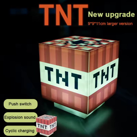 Pixel Style TNT Lamp
