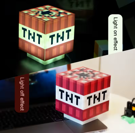 Pixel Style TNT Lamp