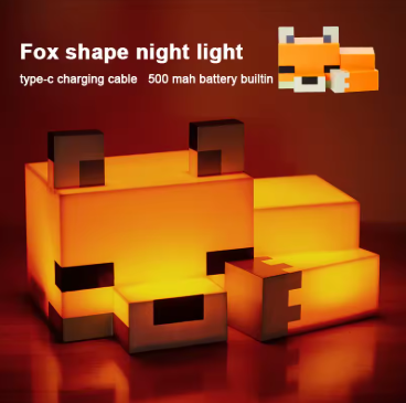 Pixel Style Fox Light