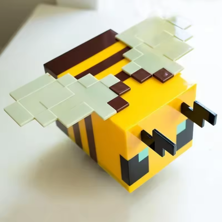 Pixel Style Honey Bee